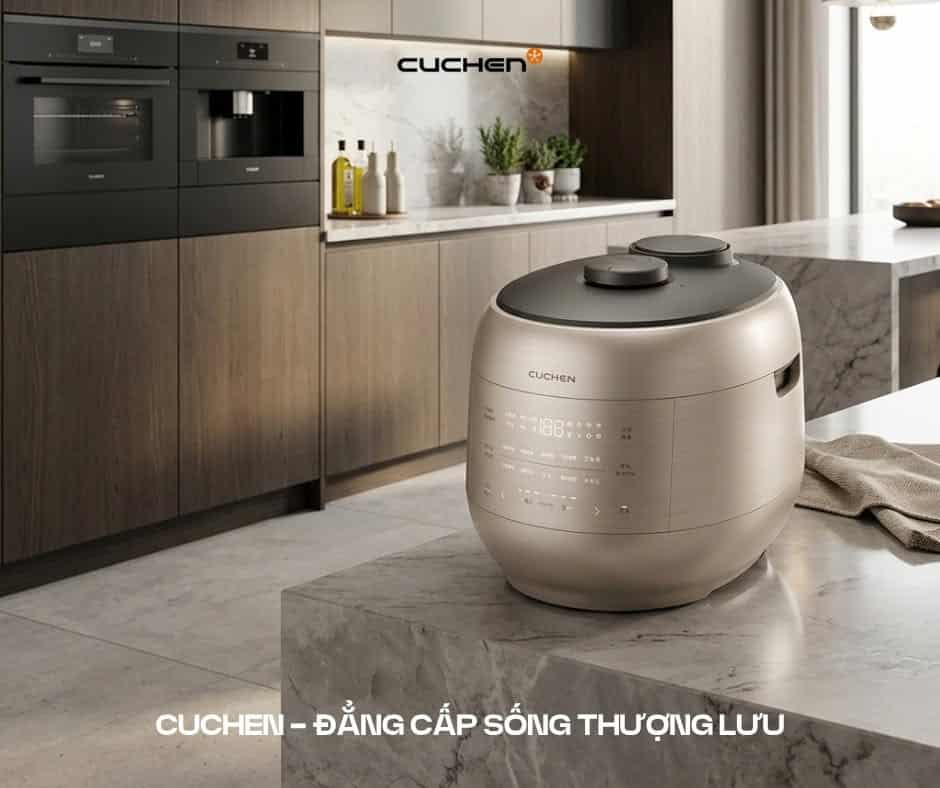 Nồi cơm điện Cuchen: Trải Nghiệm Công Nghệ Cảm Biến Nhiệt Thông Minh Sensor Của Cuchen